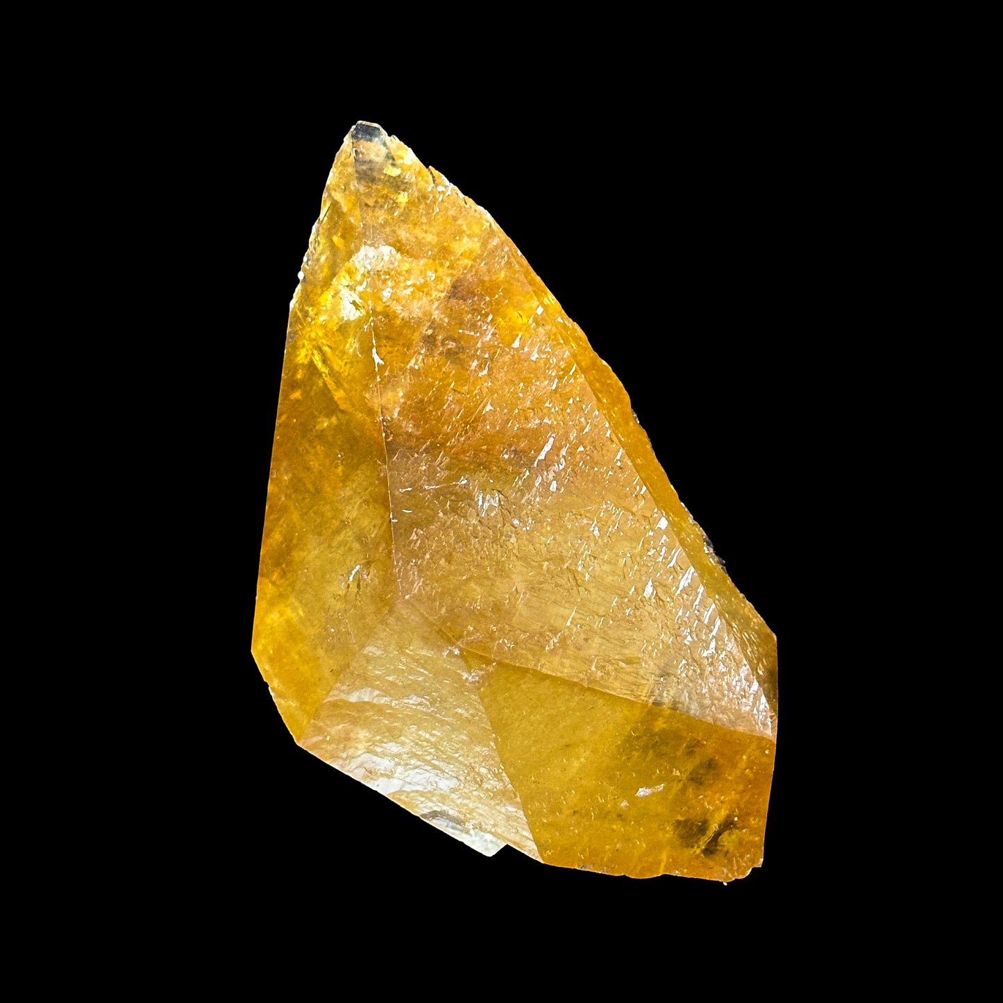 Super Rare Golden Calcite Natural Mineral Specimen from Elmwood Mine , Tennessee G #0328