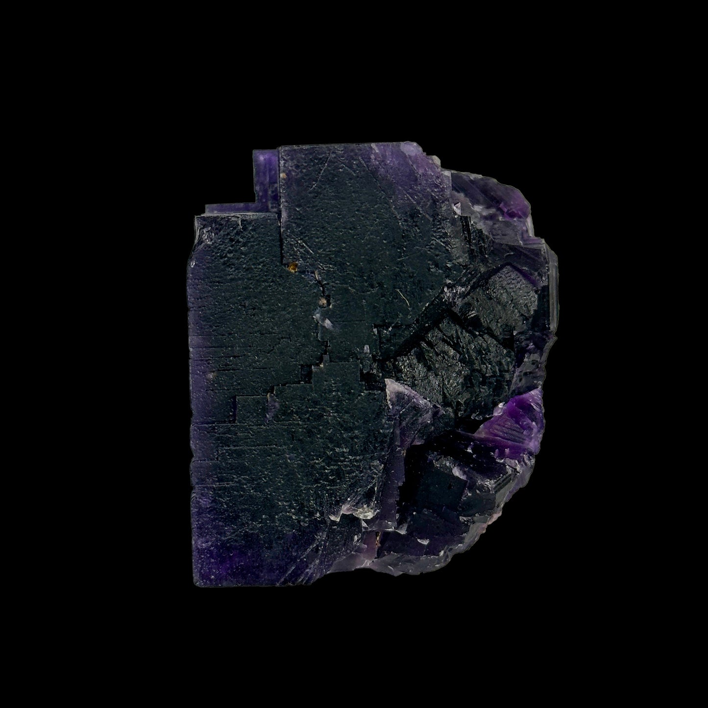 Purple Fluorite Natural Mineral Specimen – Illinois, USA G #0334