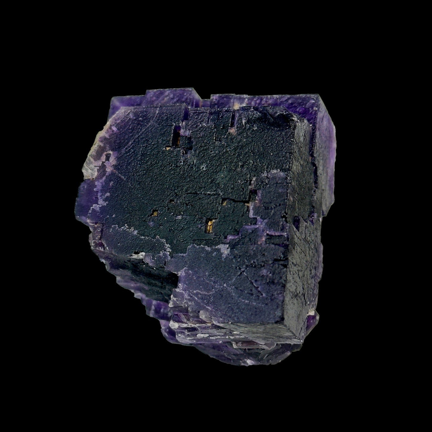 Purple Fluorite Natural Mineral Specimen – Illinois, USA G #0334