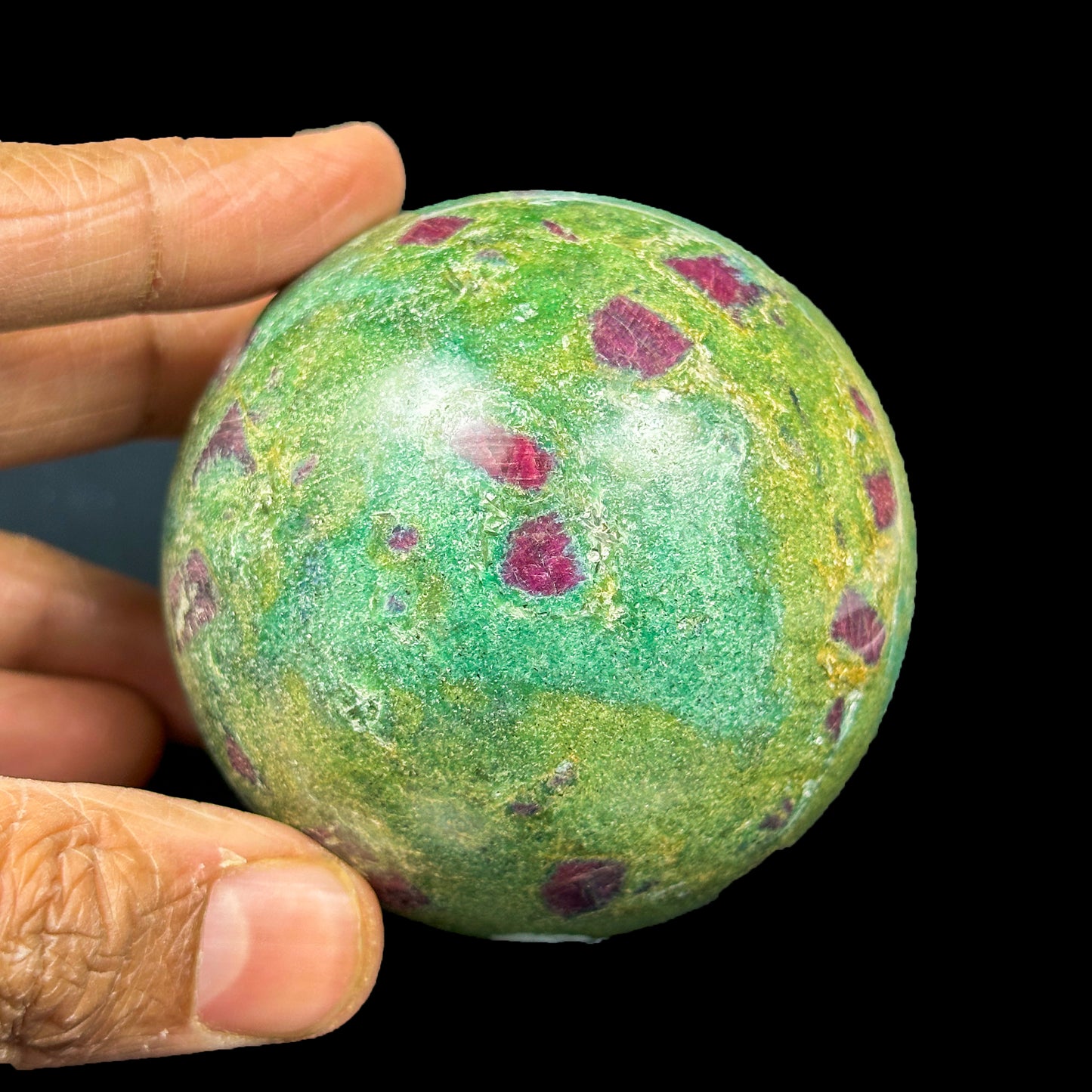 Ruby with Zoisite Sphere G #0344