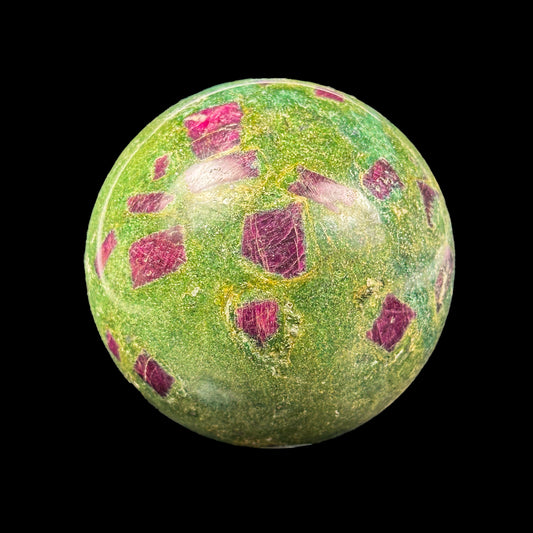 Ruby with Zoisite Sphere G #0344