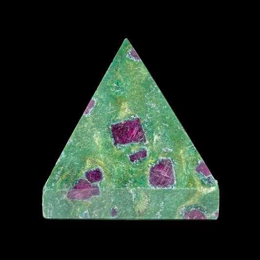 Ruby with Zoisite Pyramid  G #0346
