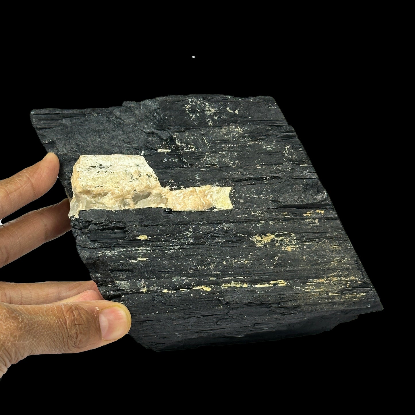 Black Tourmaline Natural Mineral Specimen G #0352