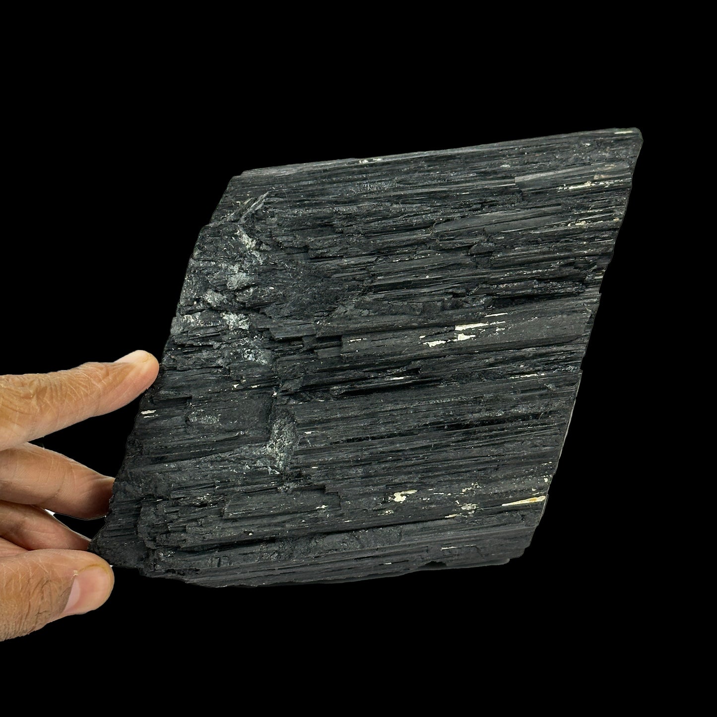 Black Tourmaline Natural Mineral Specimen G #0352