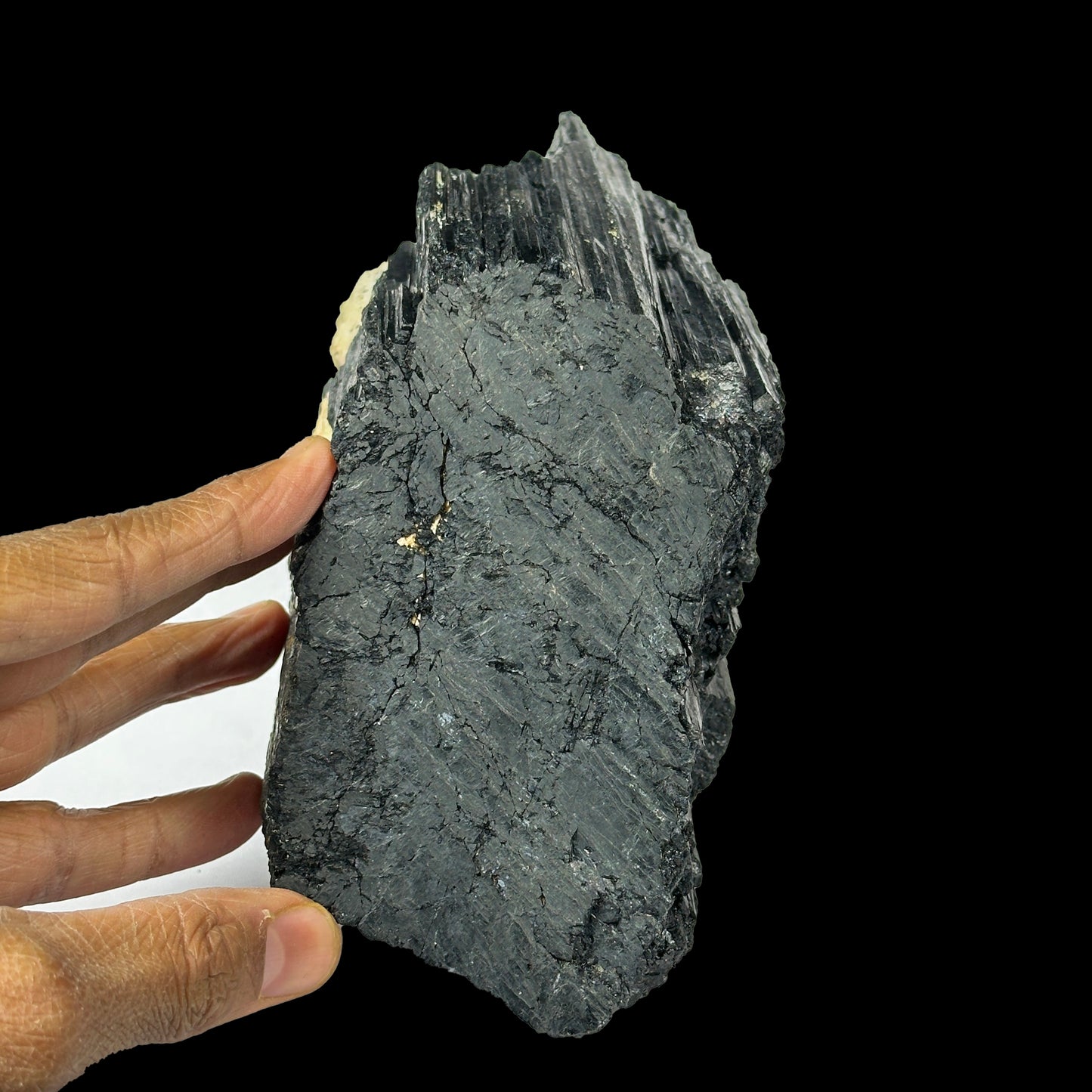 Black Tourmaline Natural Mineral Specimen G #0352