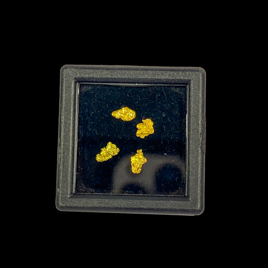 Native Gold Nuggets Natural mineral Specimen G #0356