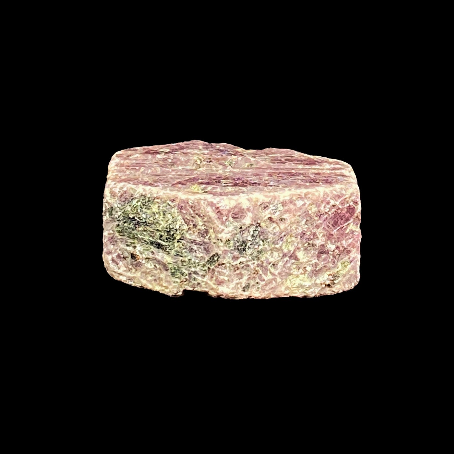 Ruby Corundum (Highly UV Reactive) Natural Mineral Specimen. G #0358