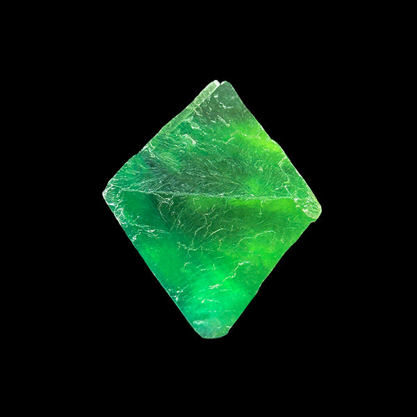 Octahedral Fluorite (UV Reactive)  Natural Mineral Specimen. G #0363