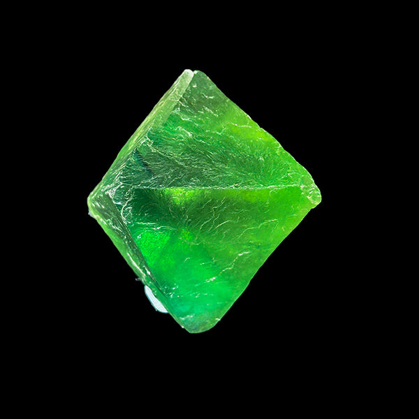 Octahedral Fluorite (UV Reactive)  Natural Mineral Specimen. G #0363