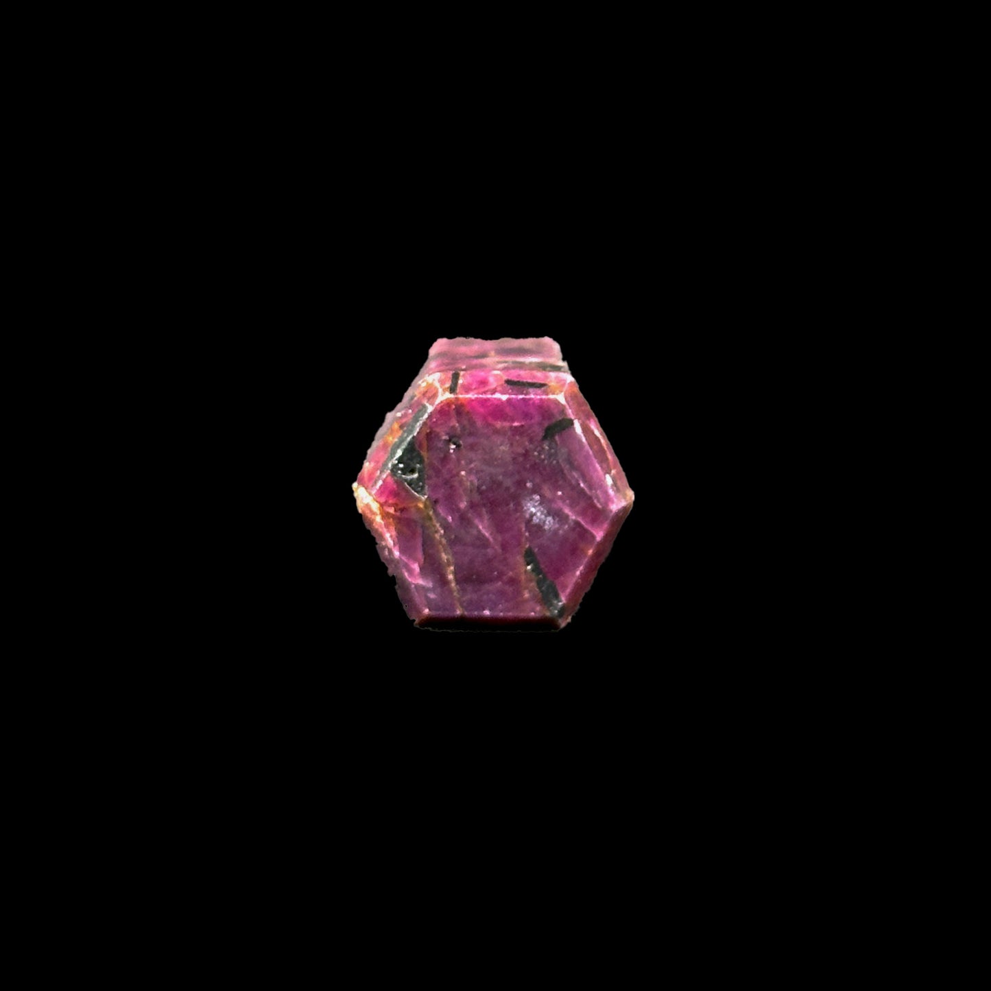 Ruby Tower (UV Reactive) Natural Mineral Specimen. G #0365