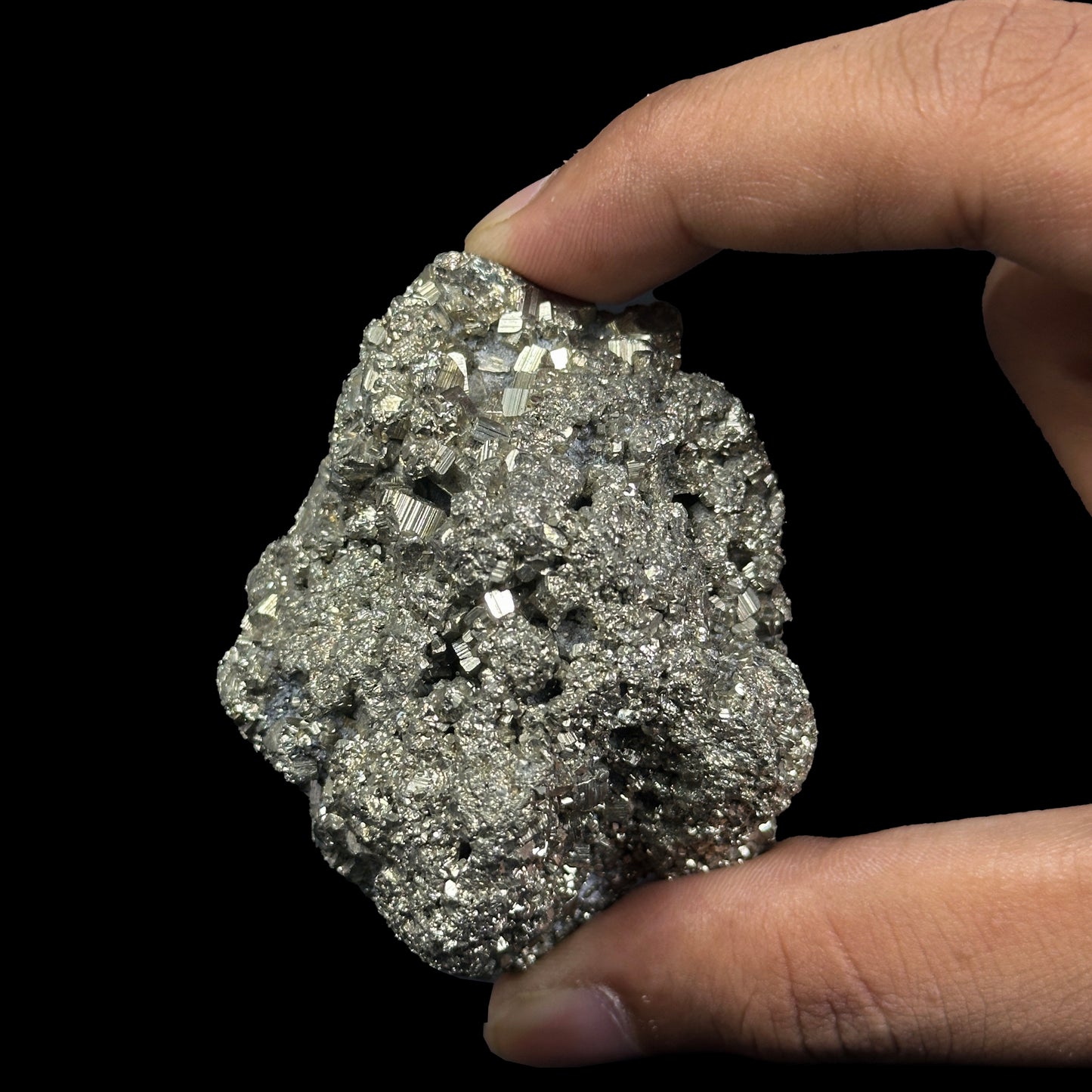 Pyrite Cluster Natural Mineral Specimen. G #0368