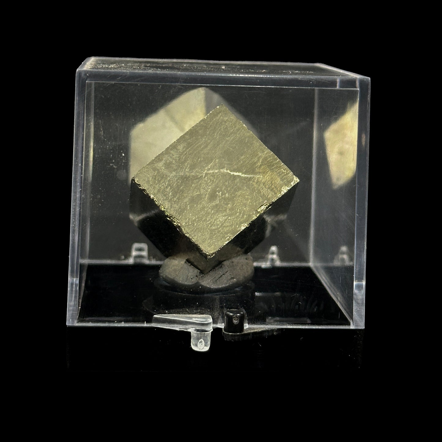 Pyrite Cube Natural Mineral Specimen. G #0370