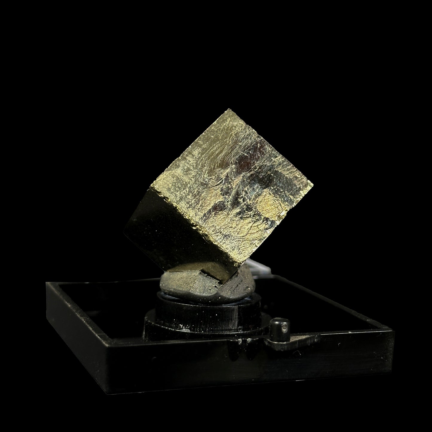 Pyrite Cube Natural Mineral Specimen. G #0370
