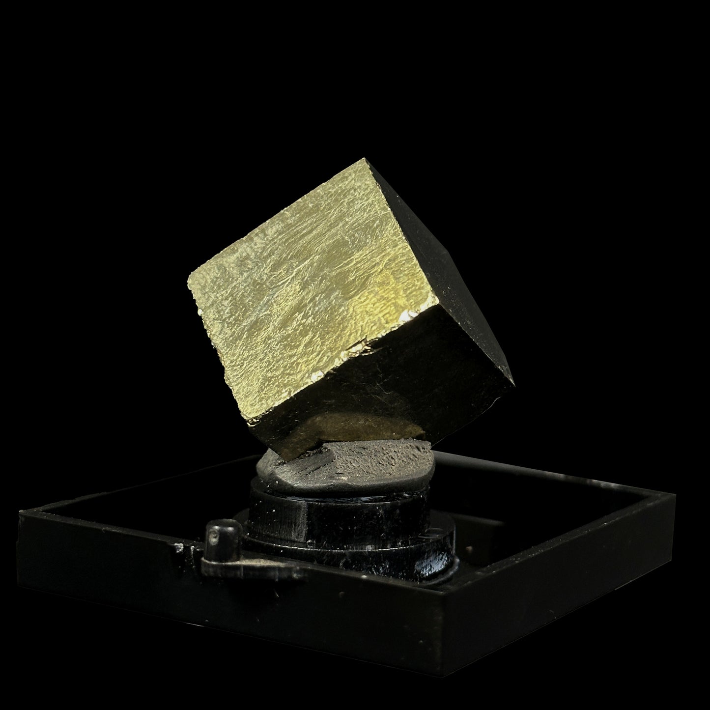 Pyrite Cube Natural Mineral Specimen. G #0370