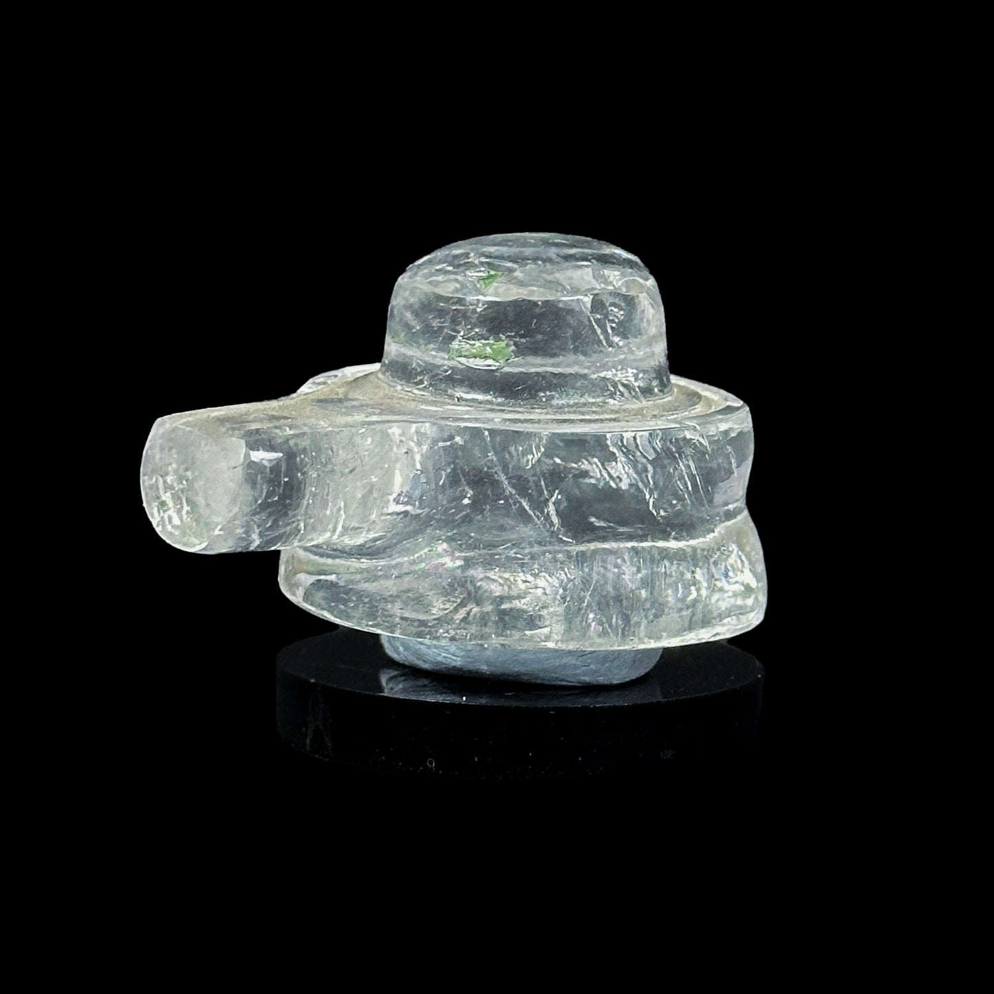 Quartz Shivling Natural Mineral Specimen. G #0371