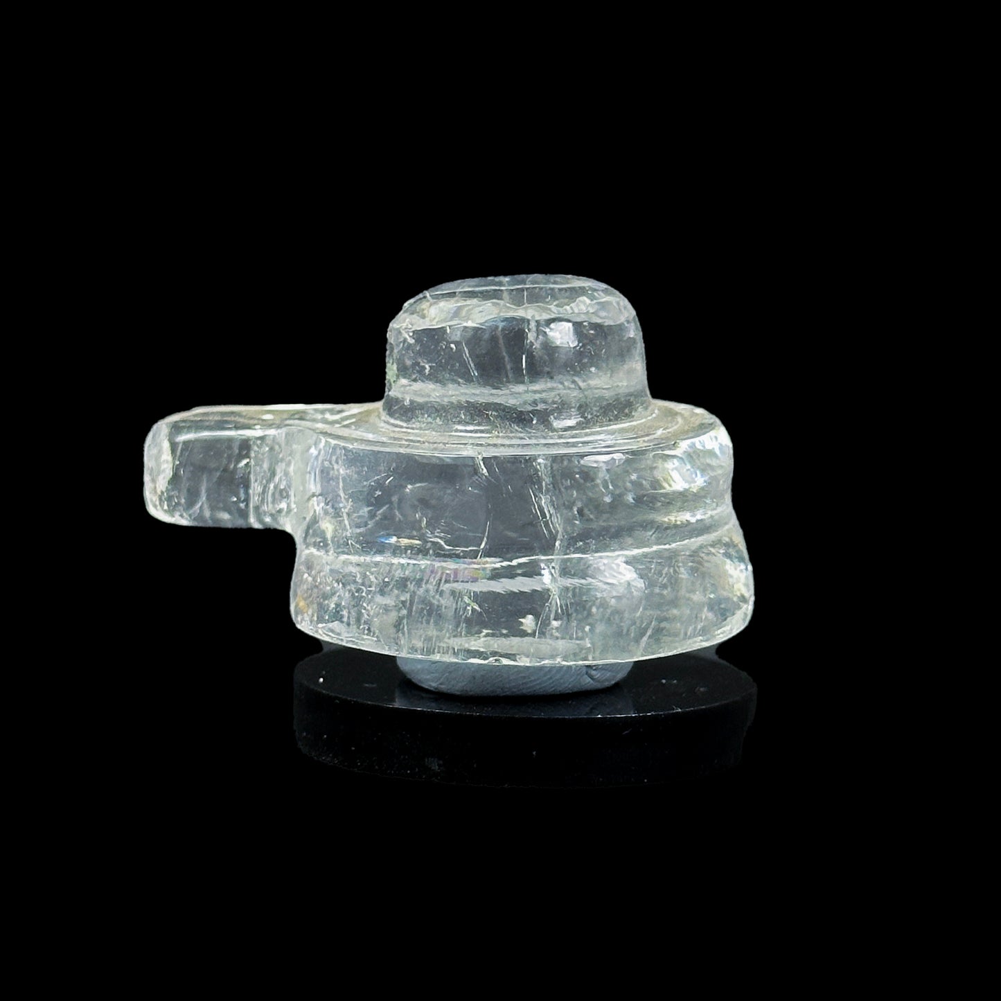 Quartz Shivling Natural Mineral Specimen. G #0371