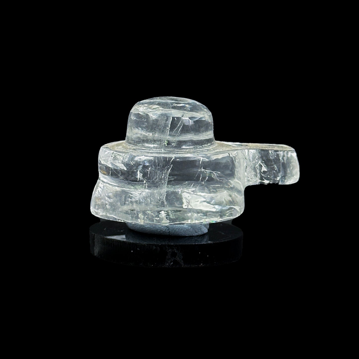 Quartz Shivling Natural Mineral Specimen. G #0371