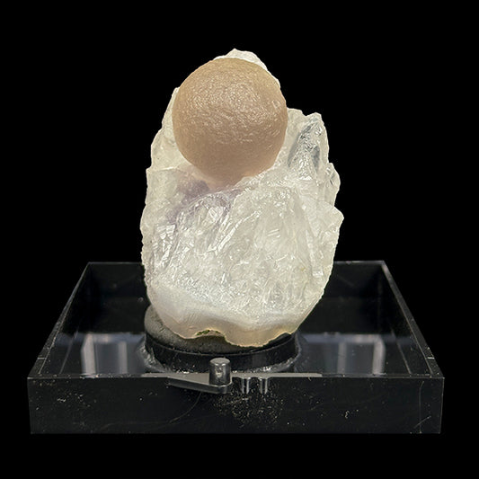 Fluorite with Quartz Natural Mineral Specimen. G #0401