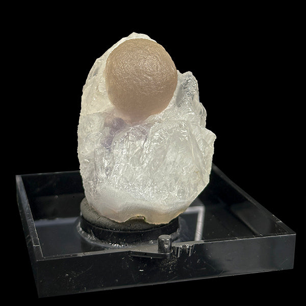 Fluorite with Quartz Natural Mineral Specimen. G #0401