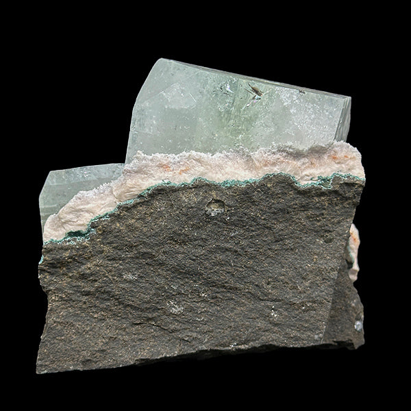Apophyllite with Chalcedony Natural Mineral Specimen. G #0404