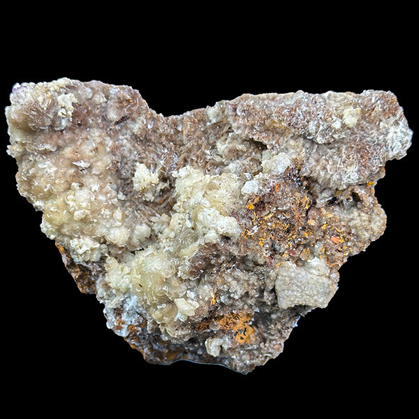 Rare Calcite with Adamite and Rossesite (UV Reactive) Natural Mineral Specimen. G #0407