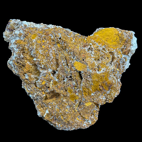 Rare Calcite with Adamite and Rossesite (UV Reactive) Natural Mineral Specimen. G #0407