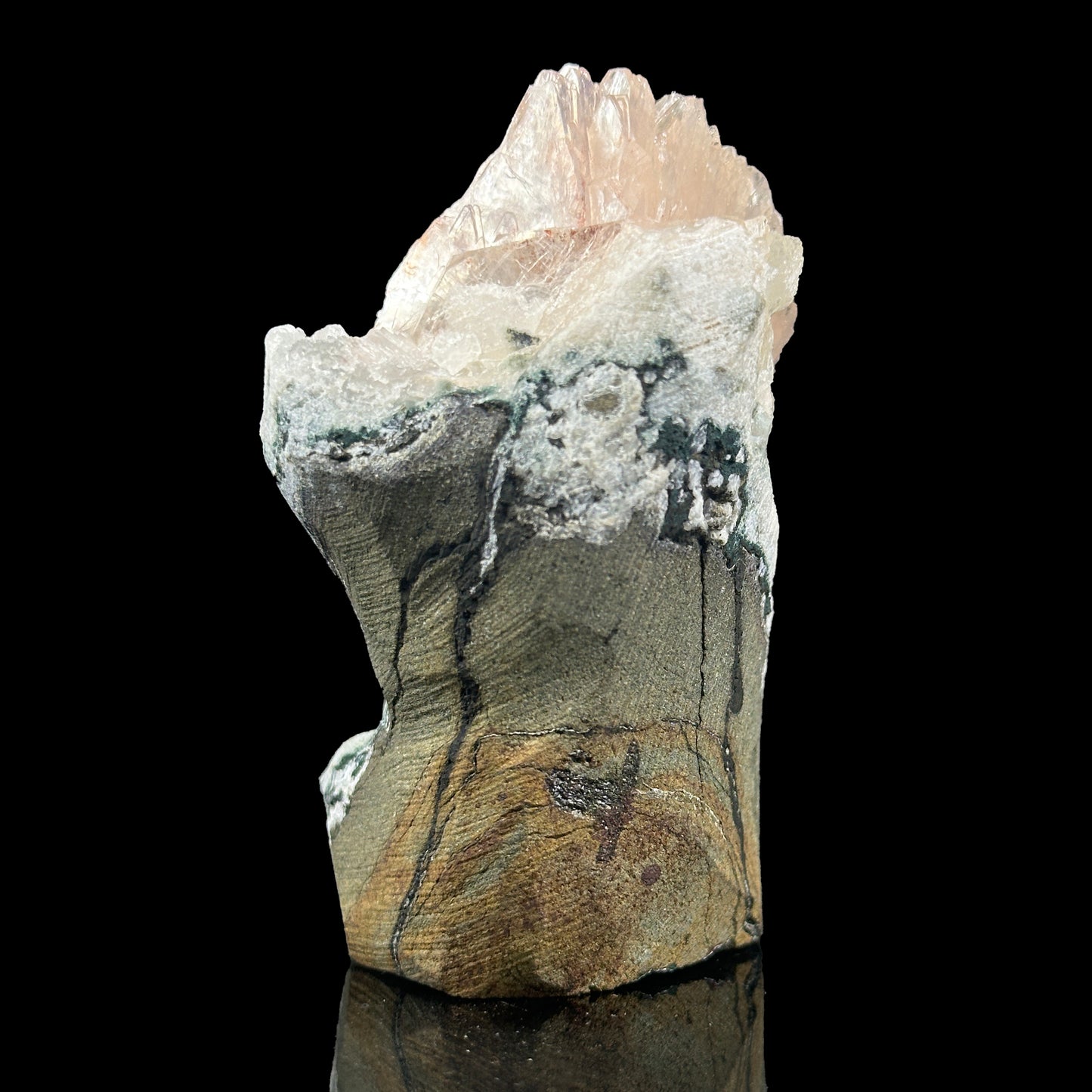 Heulendite Chalcedony Natural Mineral Specimen. G #0410