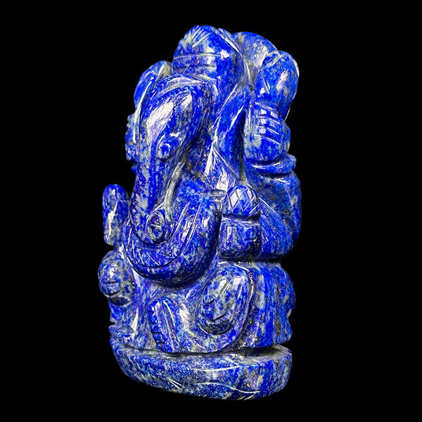 Lapis Lazuli Lord Ganesha Idol. G #0601