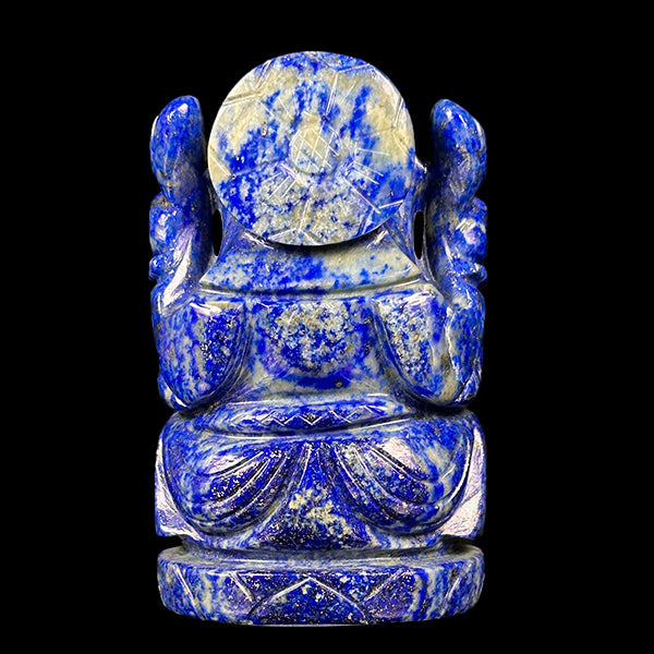 Lapis Lazuli Lord Ganesha Idol. G #0601