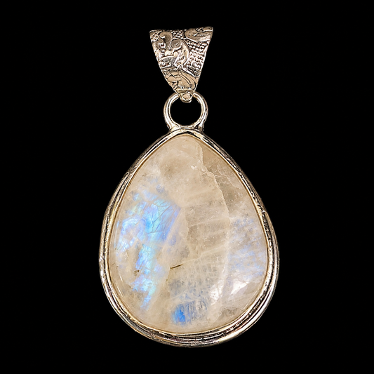 Natural Moonstone Pendant | Genuine Crystal Pendent.
