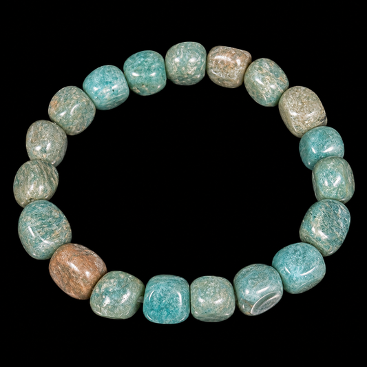 Natural Amazonite Tumbled Bracelet