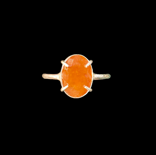 Carnelian Ring Adjustable