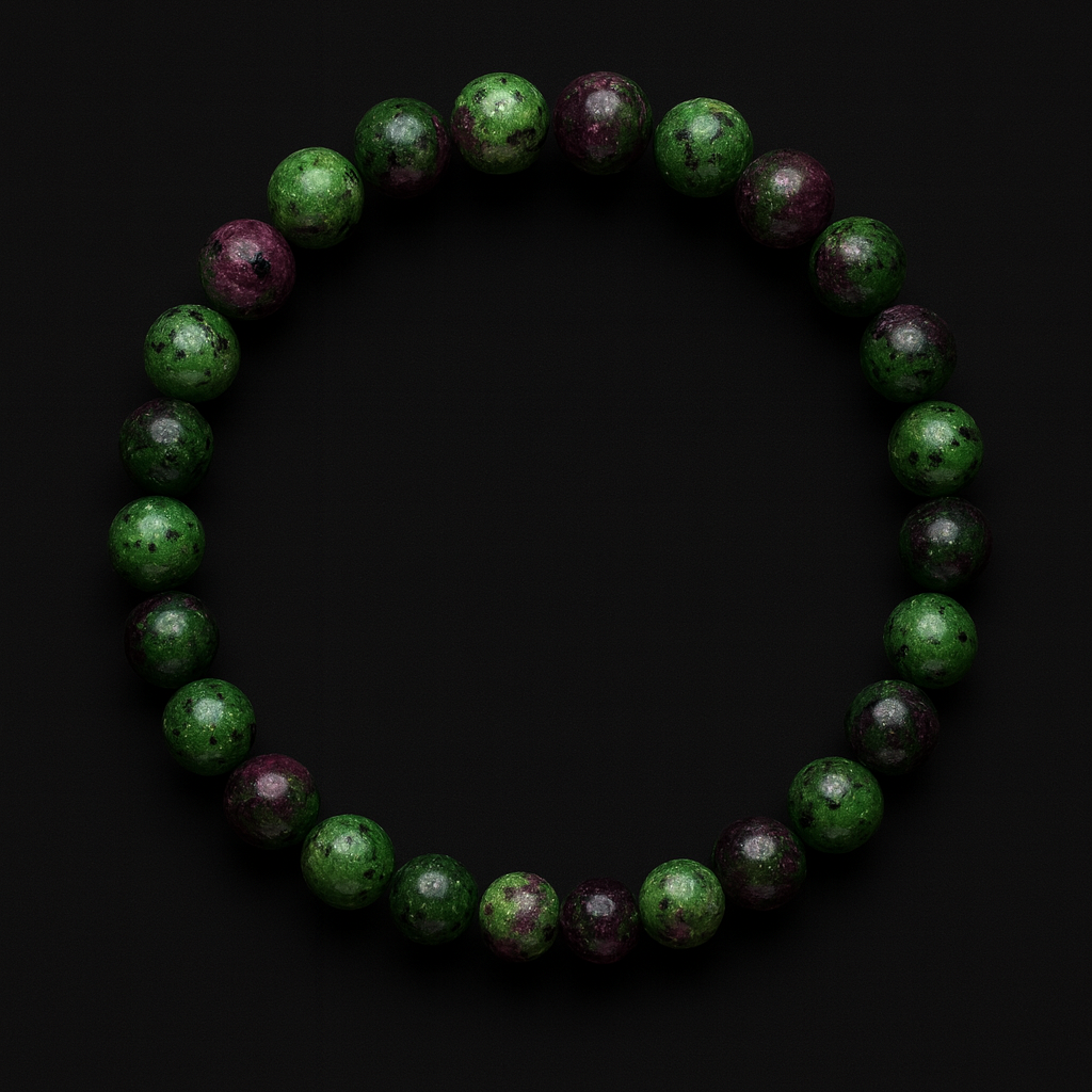 Ruby with Zoisite Bracelet 8 MM