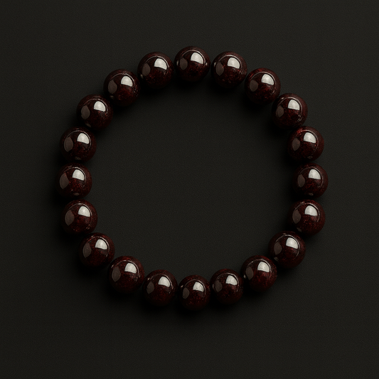 Garnet Bracelet 9 MM