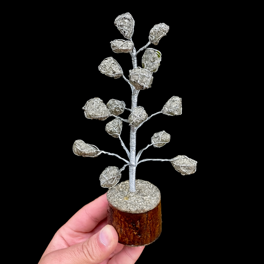 Raw Pyrite Tree