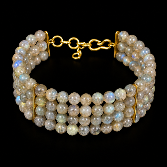 Labrodorite 4 String Bracelet