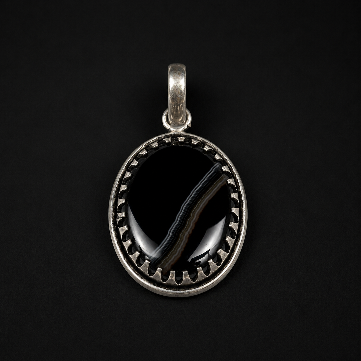Natural Sulemani Hakik Healing Pendant