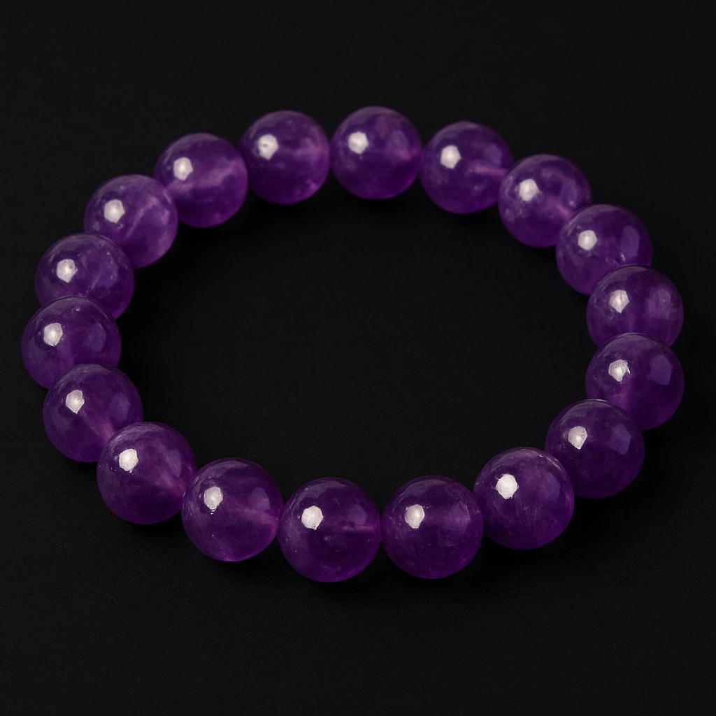 Amethyst Bracelet 8 mm