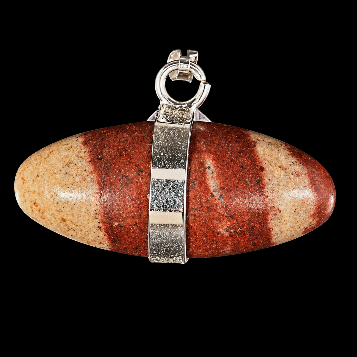  Natural Narmada Shivling Crystal Pendant