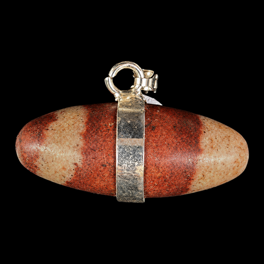  Natural Narmada Shivling Crystal Pendant