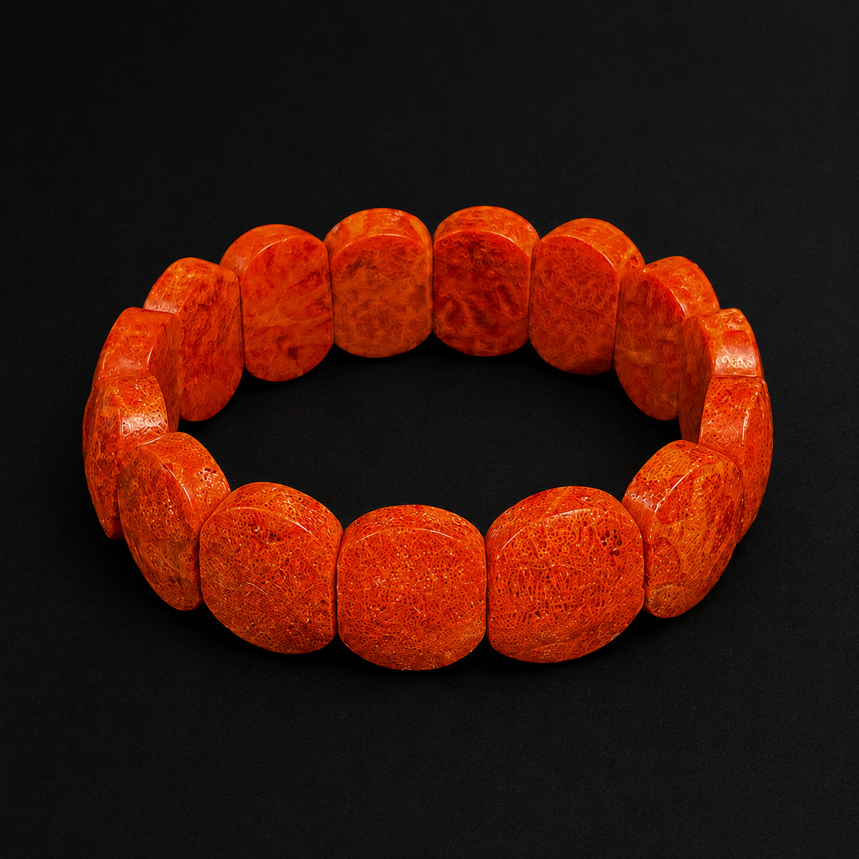 Coral Bracelet Free Form.