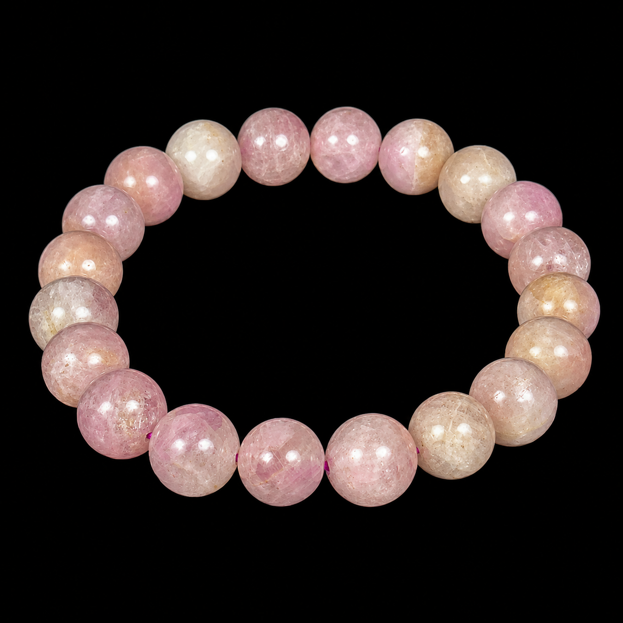 Kunsite Bracelet 10 MM.