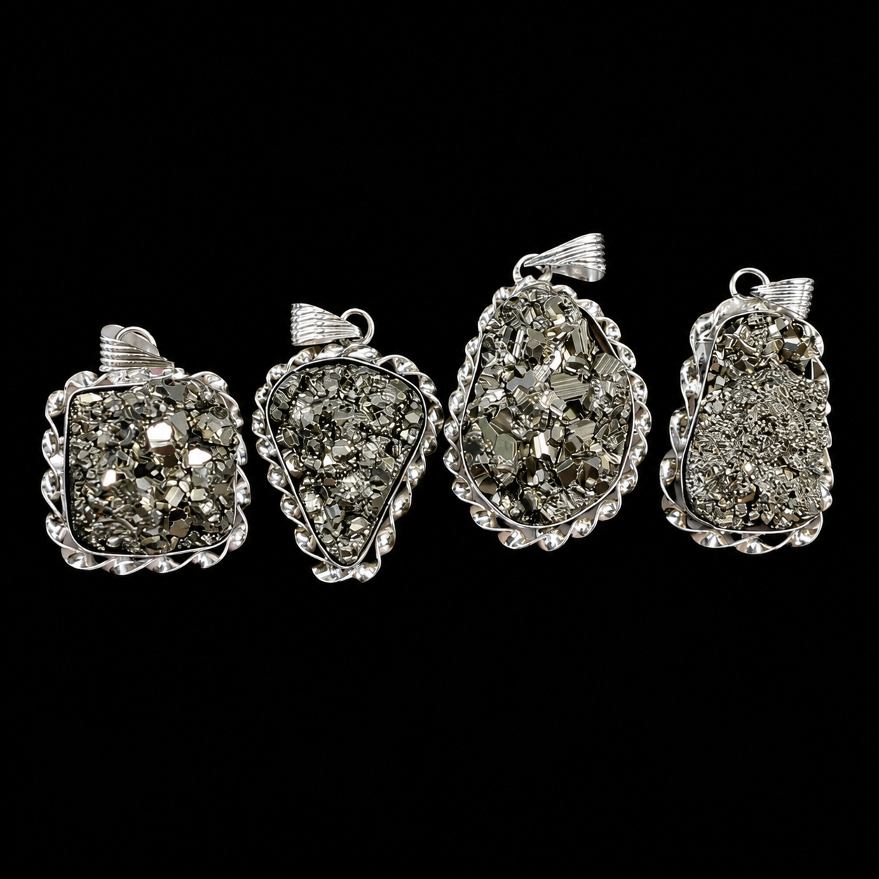 Pyrite Pendant 1 PC