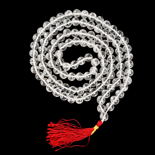 Quartz Jap Mala 108 Beads
