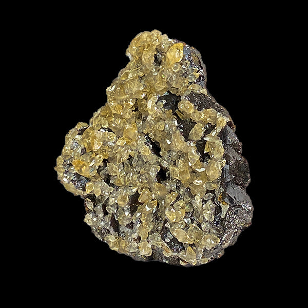 Super Rare Calcite With Spalarite Natural Mineral Specimen from Elmwood Mine , Tennessee  (UV Reactive)G #0381