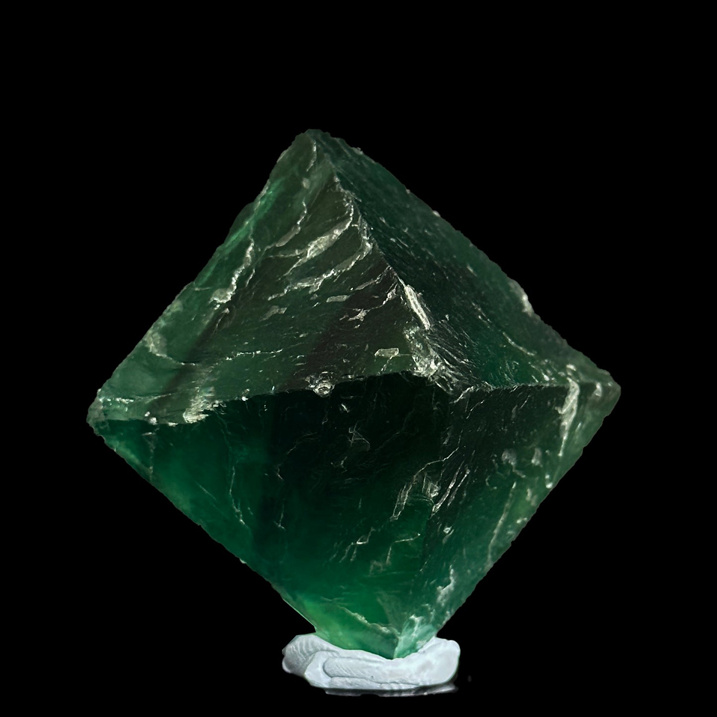 Octahedral Fluorite Natural (UV Reactive) Mineral Specimen. G #0367