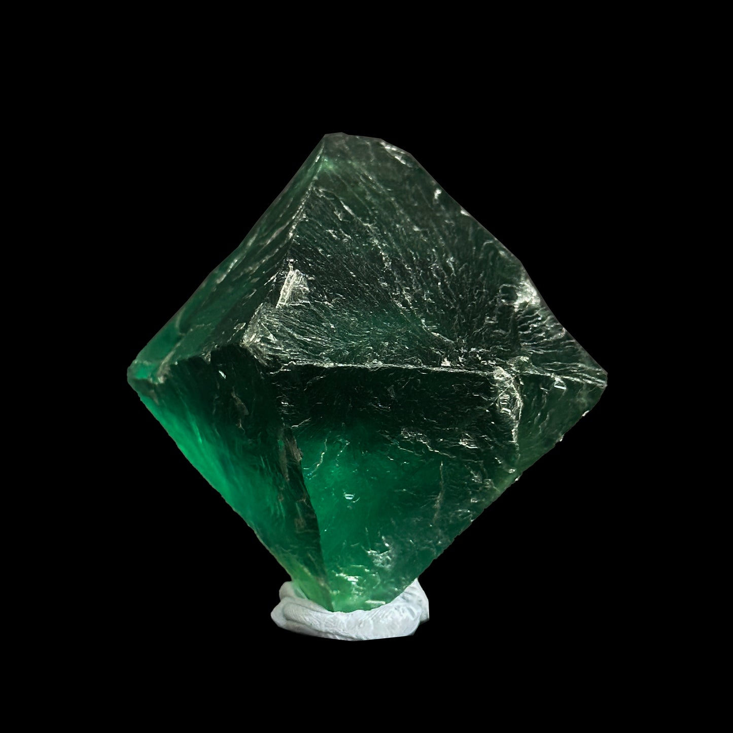 Octahedral Fluorite Natural (UV Reactive) Mineral Specimen. G #0367