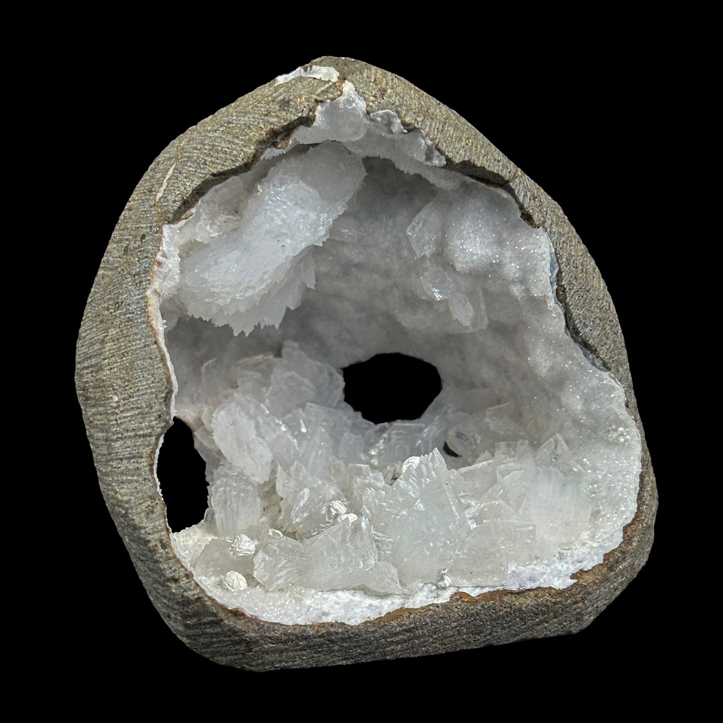 Rare Epi-Stilbite With Chalcedony Natural Mineral Specimen. G #0394