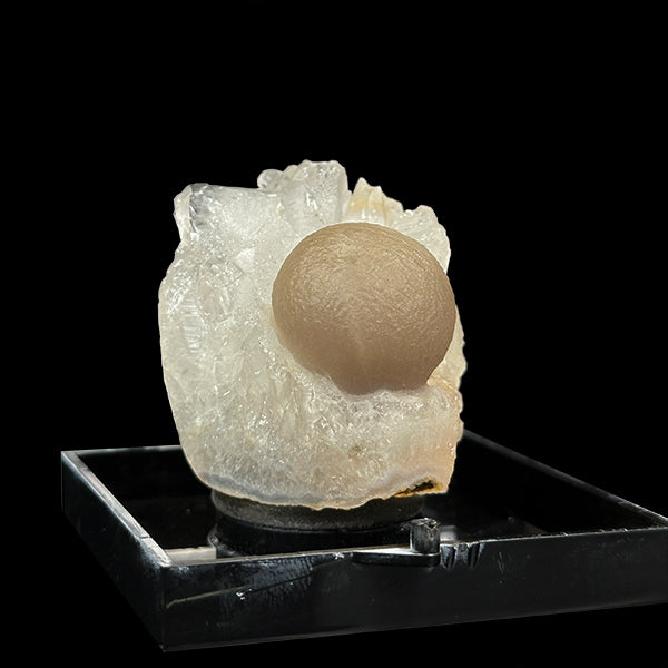 Fluorite with Quartz Natural Mineral Specimen. G #0392