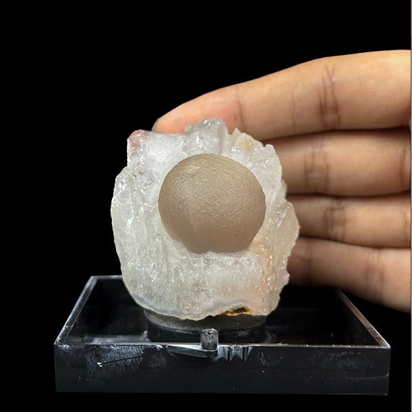 Fluorite with Quartz Natural Mineral Specimen. G #0392